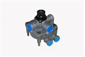 Клапан воздушный тормозной SHAANXI F2000/HOWO/FAW (4 отв.) (быстроразъёмные соединения) SORL