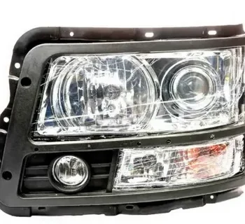 Фара SHAANXI X3000/H3000 самосвал левая 222 LED